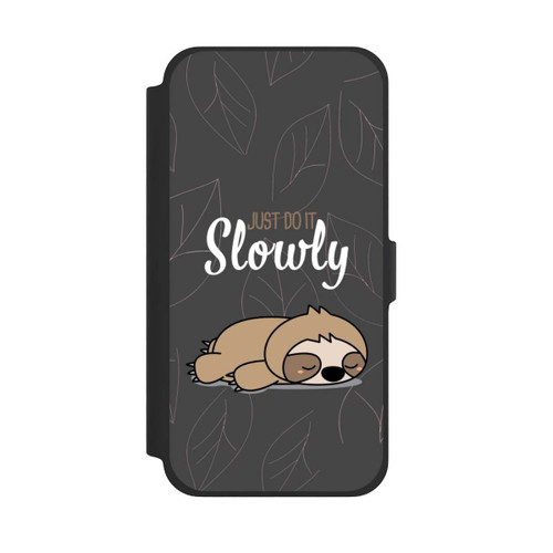Apple iPhone 13 Pro Max NIVOflip Just Do It Slowly Sloth Grey