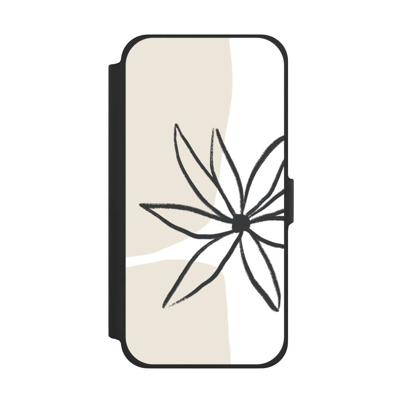 iPhone 13 Pro Max NIVOflip Blume und Creme