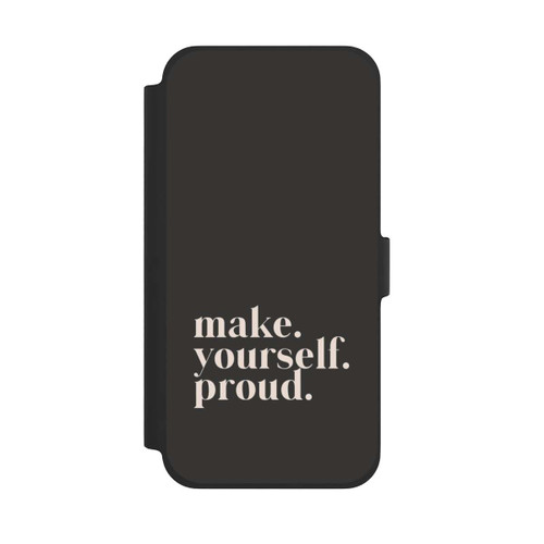 Apple iPhone 13 Pro Max NIVOflip Make Yourself Proud Quote