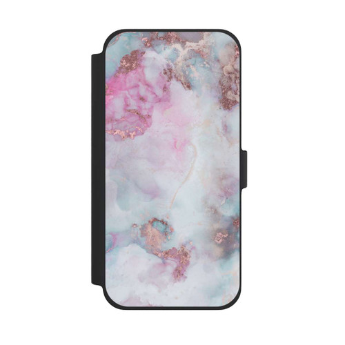 Apple iPhone 13 Pro Max NIVOflip Alcohol Ink Marble Blue
