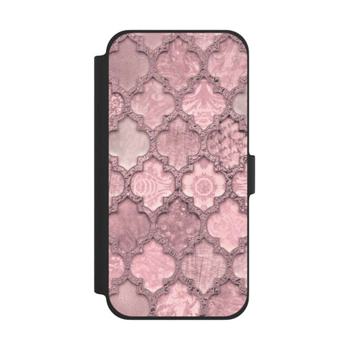 Apple iPhone 13 Pro Max NIVOflip Morocco Tile Pink