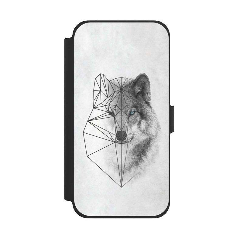 iPhone 13 Pro Max NIVOflip Polygonaler Wolf