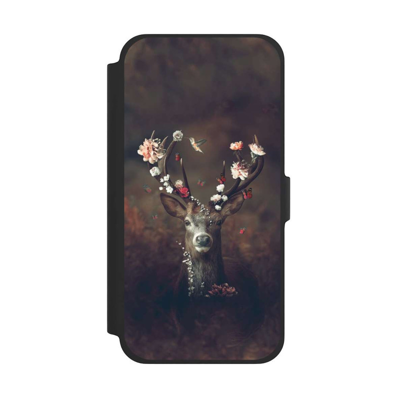 iPhone 13 Pro Max NIVOflip Fauna Flora Hirsch