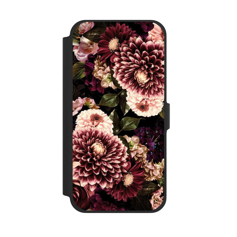 iPhone 13 Pro Max NIVOflip Belles fleurs roses vintage