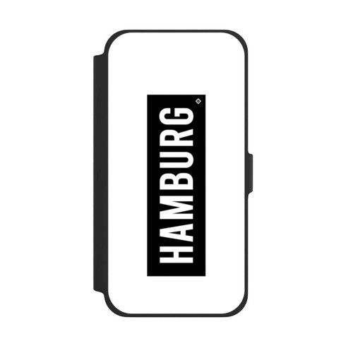 Apple iPhone 13 Pro Max NIVOflip HSV Hamburg Schwarz Weiss