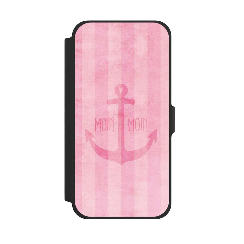 iPhone 13 Pro Max NIVOflip Moin Moin Stripes Pink