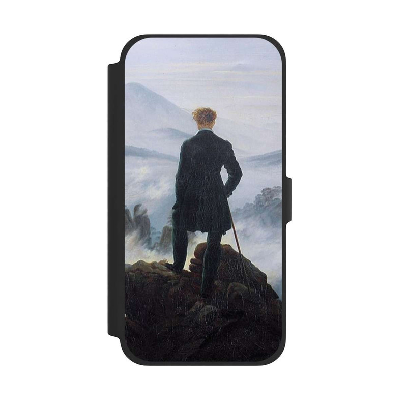 iPhone 13 Pro Max NIVOflip Le Vagabond au-dessus de la Mer de Brouillard
