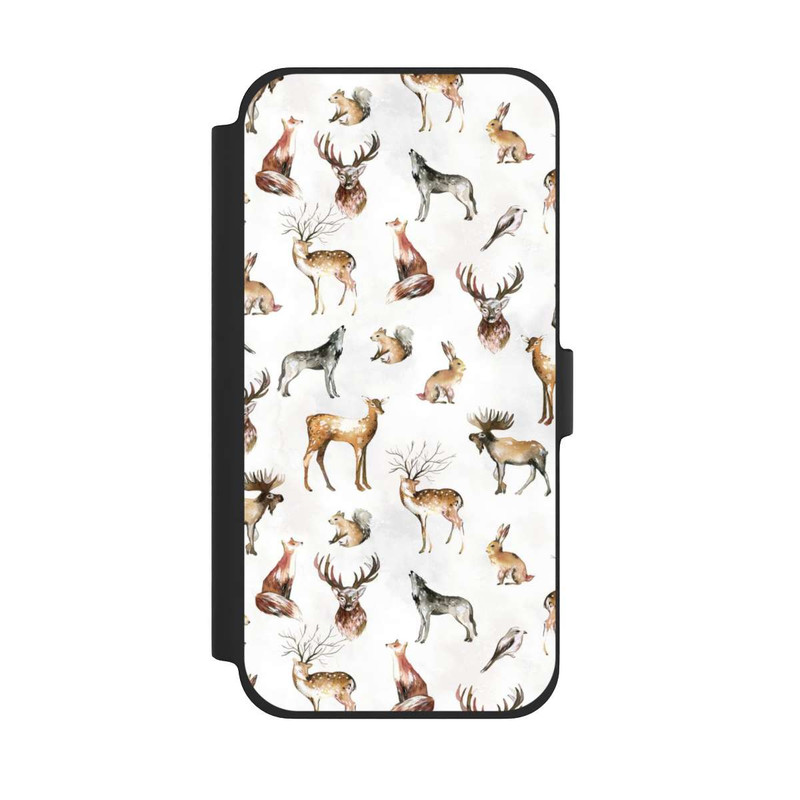 iPhone 13 Pro Max NIVOflip Woodland Winter Animals