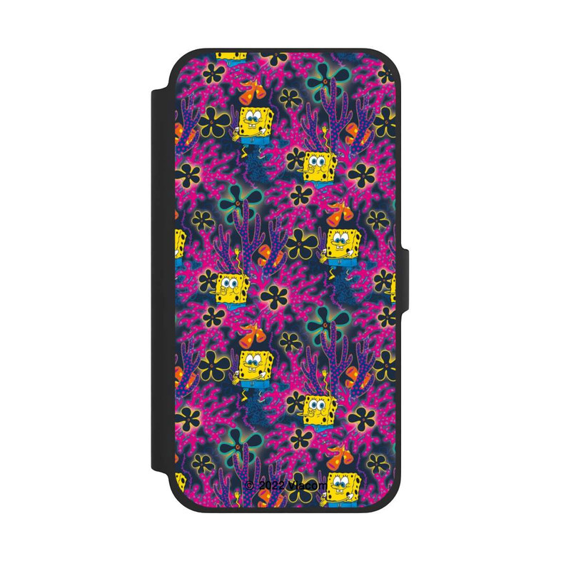 iPhone 13 Pro Max NIVOflip Spongebob - Coral Muster