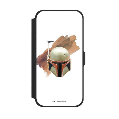 Apple iPhone 13 Pro Max NIVOflip Boba Fett Helm Weiß