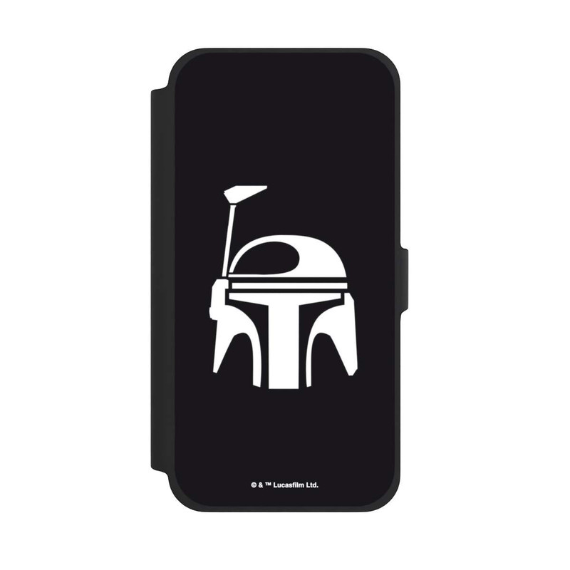 iPhone 13 Pro Max NIVOflip Boba Fett Helm Schwarz