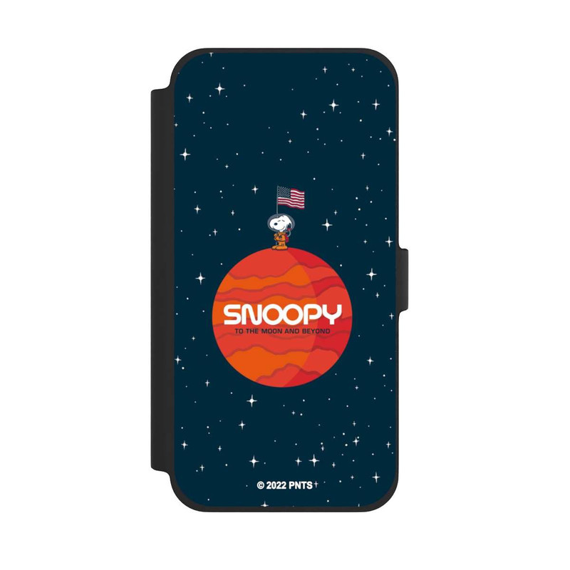 iPhone 13 Pro Max NIVOflip Snoopy Weltraumreisender Orange