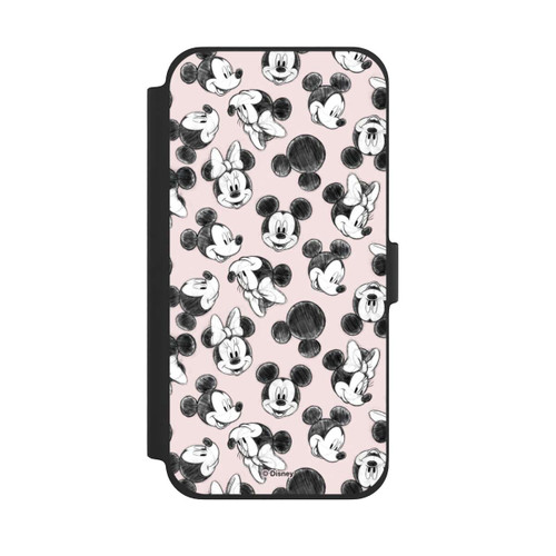Apple iPhone 13 Pro Max NIVOflip Minnie &amp; Mickey Many Faces Pink