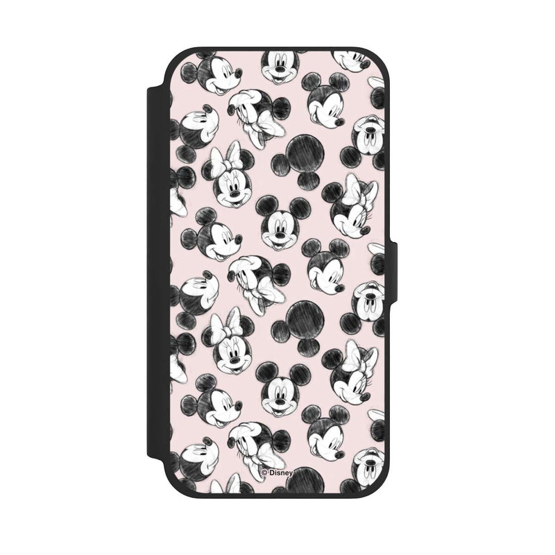 iPhone 13 Pro Max NIVOflip Minnie & Mickey Viele Gesichter Pink