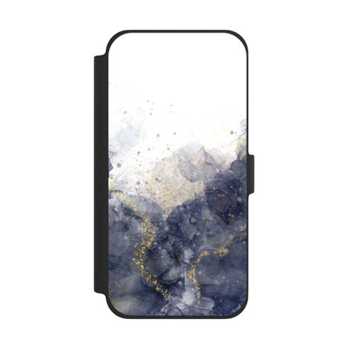 Apple iPhone 13 Pro Max NIVOflip Alcohol Ink Blue Glamour