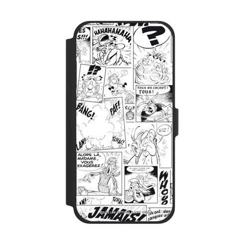 Apple iPhone 13 Pro Max NIVOflip BD Astérix Blanc &amp; Noir