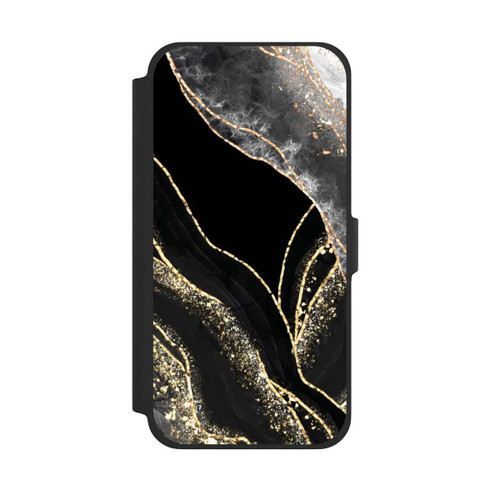 Apple iPhone 13 Pro Max NIVOflip Dark Marble Gold