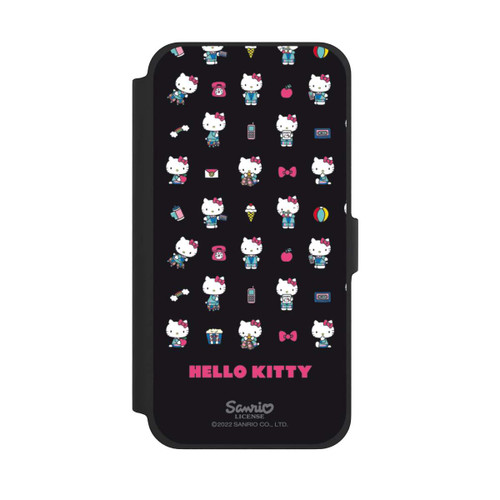 Apple iPhone 13 Pro Max NIVOflip Hello Kitty 90s Schwarz