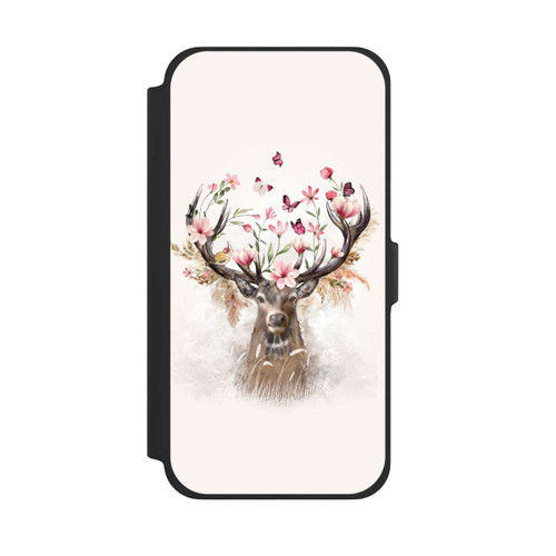 Apple iPhone 13 Pro Max NIVOflip Deer Flowers Antlers