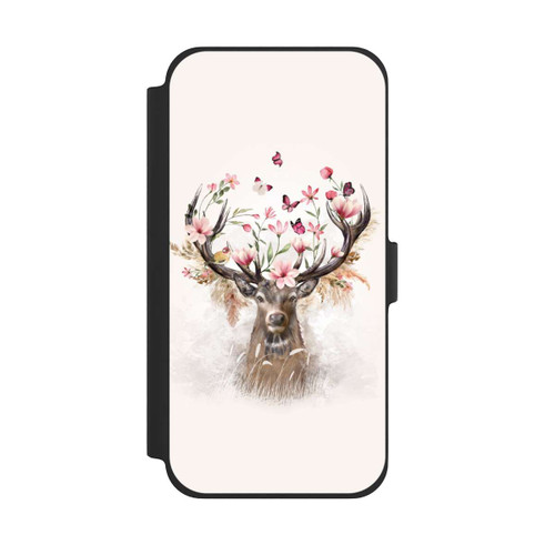 Apple iPhone 13 Pro Max NIVOflip Deer Flowers Antlers