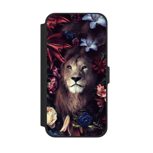 Apple iPhone 13 Pro Max NIVOflip Lion Flower Frame