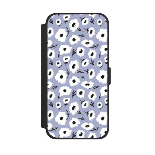 Apple iPhone 13 Pro Max NIVOflip Pattern Fleurs Lilas