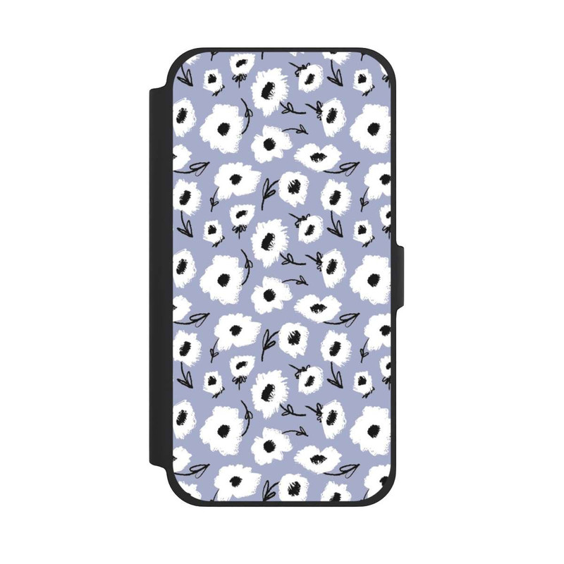 iPhone 13 Pro Max NIVOflip Pattern Fleurs Lilas