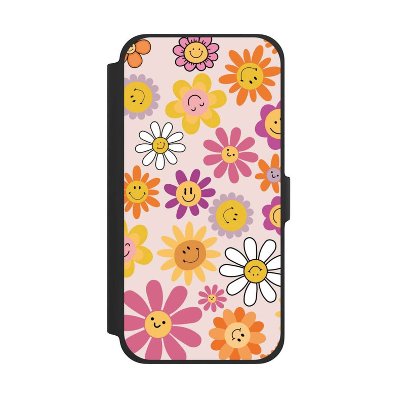 iPhone 13 Pro Max NIVOflip Smiles Pink Flowers