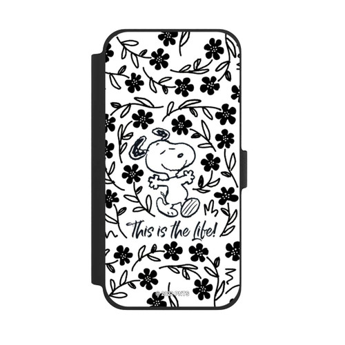 Apple iPhone 13 Pro Max NIVOflip Snoopy Black and White This Is The Life