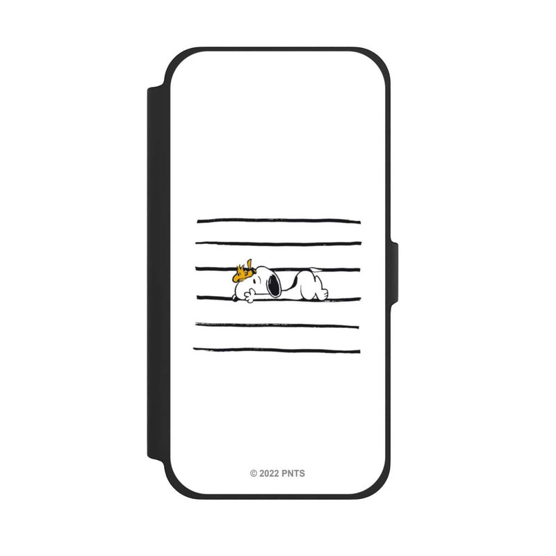 iPhone 13 Pro Max NIVOflip Snoopy Woodstock Streifen