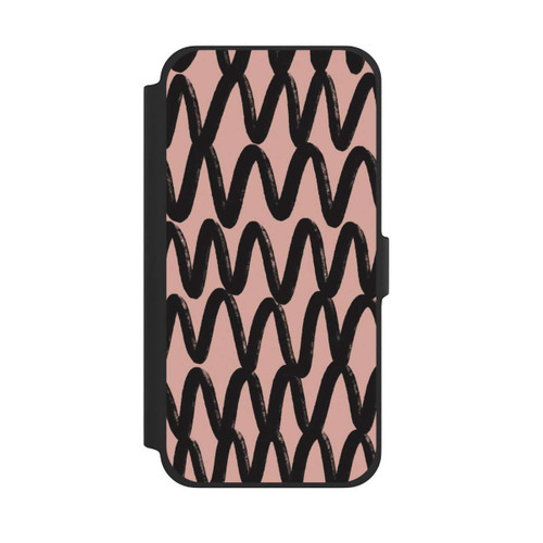 Apple iPhone 13 Pro Max NIVOflip Zig Zag Noir
