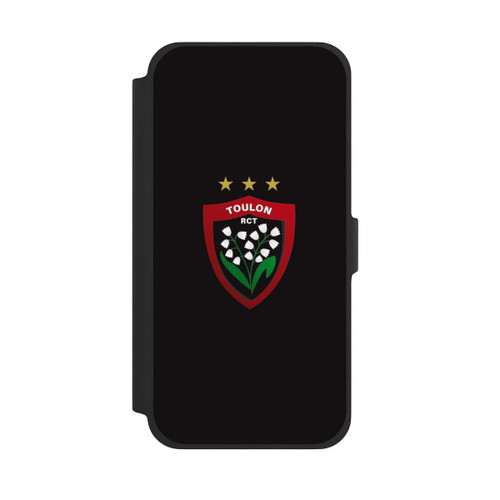 Apple iPhone 13 Pro Max NIVOflip Logo RC Toulonnais Noir