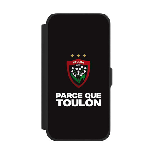 Apple iPhone 13 Pro Max NIVOflip RC Toulonnais Noir
