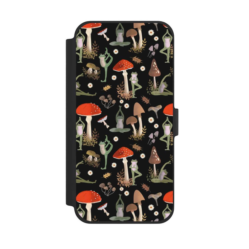 iPhone 13 Pro Max NIVOflip Yoga Frogs with Mushrooms