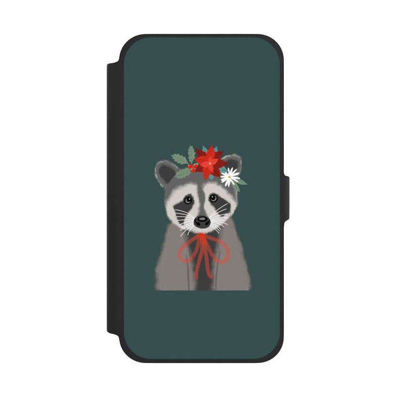 iPhone 13 Pro Max NIVOflip weihnachtlicher Waschbär