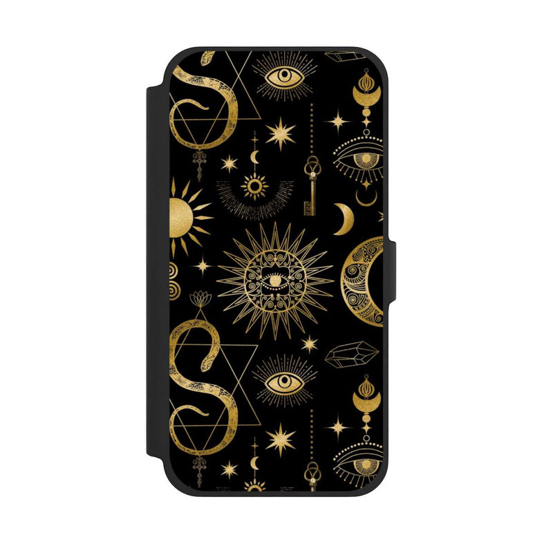 iPhone 13 Pro Max NIVOflip Himmlische Sonne und Mond Steampunk