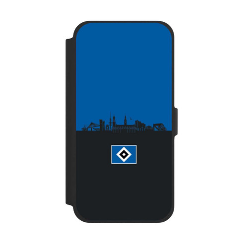 Apple iPhone 13 Pro Max NIVOflip HSV Skyline Blau Schwarz