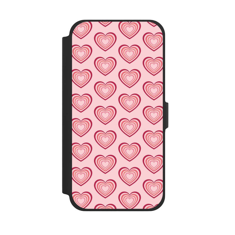 iPhone 13 Pro Max NIVOflip Psychedelische Herzen