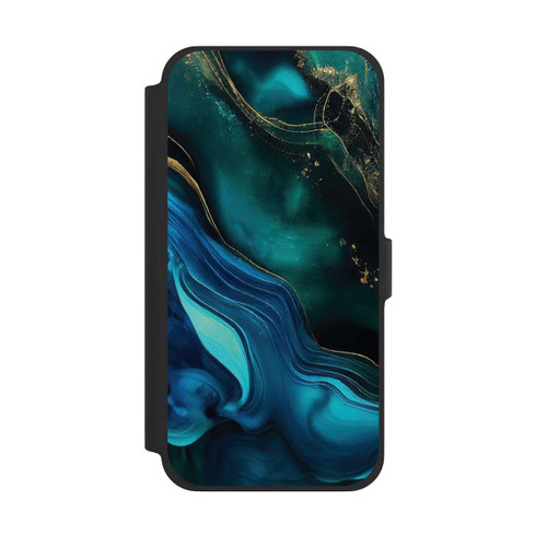 Apple iPhone 13 Pro Max NIVOflip Blaugoldene Tinte