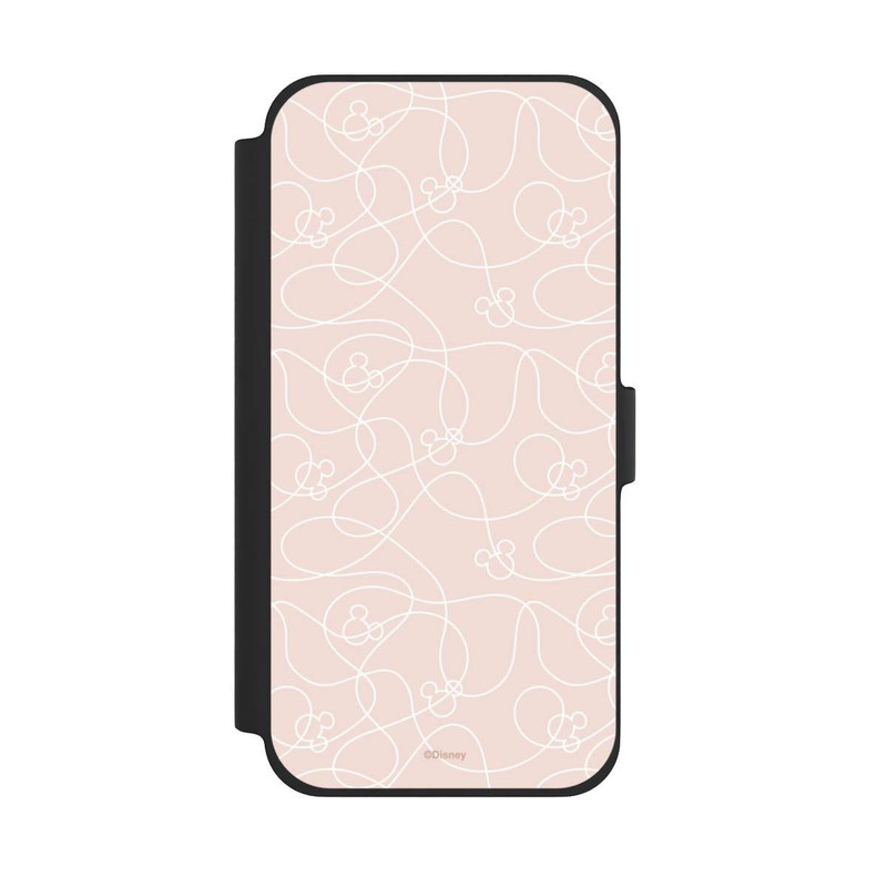 iPhone 13 Pro Max NIVOflip Micky Line Art Pattern Rose 