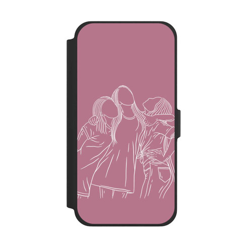 Apple iPhone 13 Pro Max NIVOflip Freundinnen Line Art