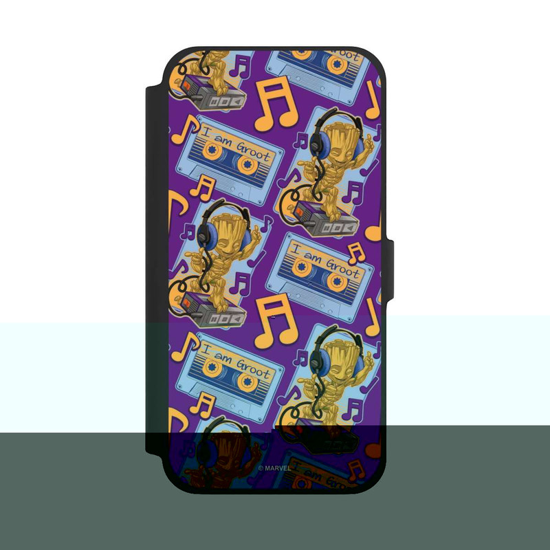 iPhone 13 Pro Max NIVOflip Groot Comic Headphones Guardians of the Galaxy