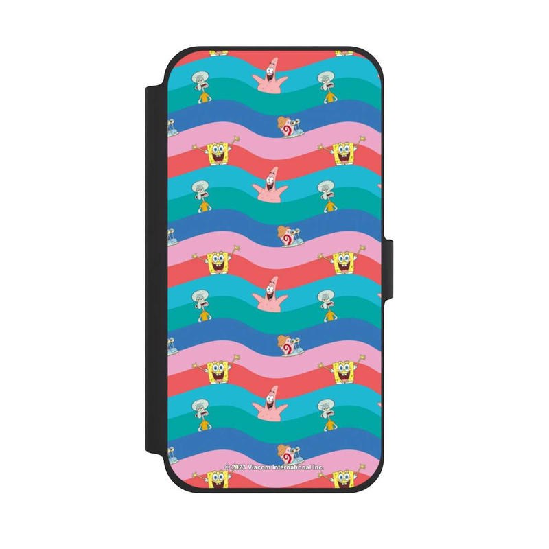 iPhone 13 Pro Max NIVOflip Spongebob Friends Colorful Waves