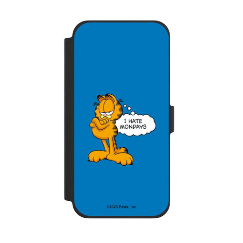 Apple iPhone 13 Pro Max NIVOflip Garfield I Hate Mondays Blue