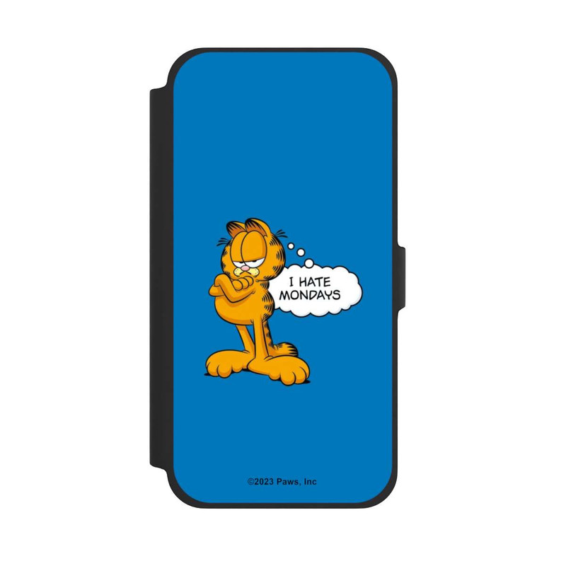 iPhone 13 Pro Max NIVOflip Garfield I Hate Mondays Blau