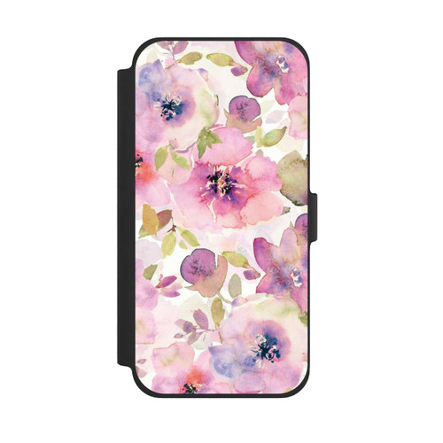 Apple iPhone 13 Pro Max NIVOflip Pink Flowers Wallpaper