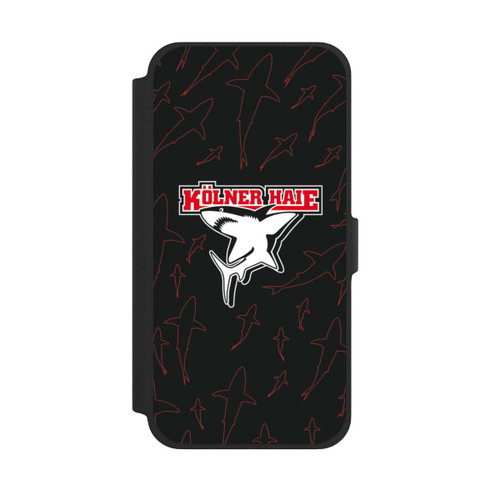 Apple iPhone 13 Pro Max NIVOflip Haie Muster Rot