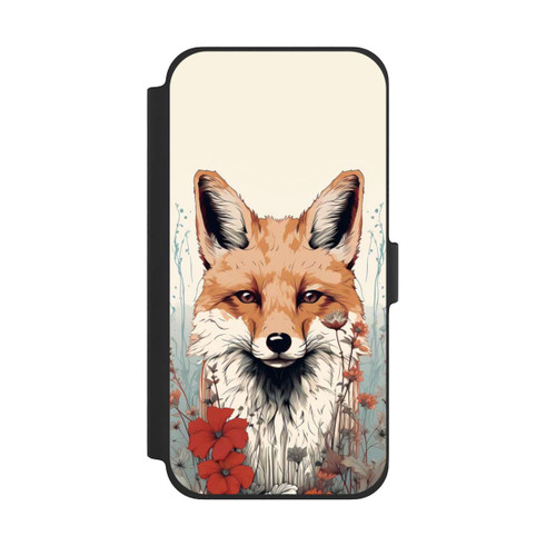 Apple iPhone 13 Pro Max NIVOflip  Fox with Flowers