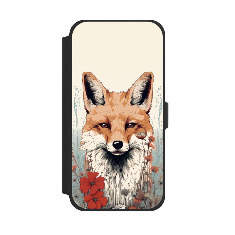 iPhone 13 Pro Max NIVOflip  Fox with Flowers