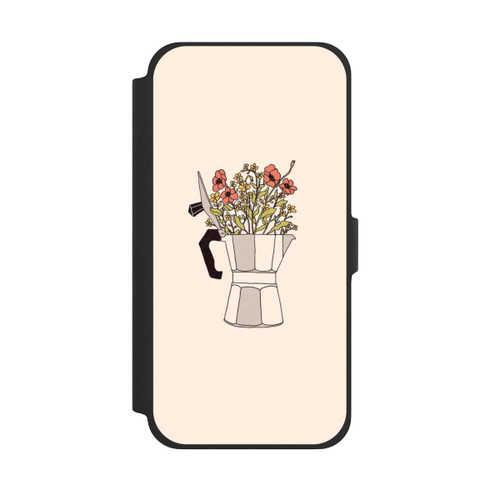 Apple iPhone 13 Pro Max NIVOflip Moka Blumen